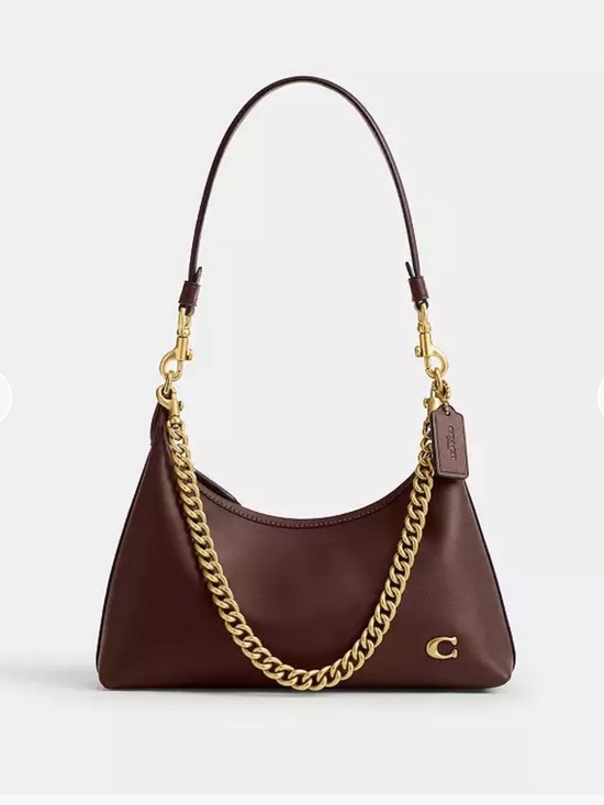 Coach Handbags - Coach Juliet Shoulder Bag 25 Glovetanned Leather Brass/Maple